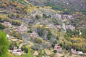 Danba Tibetan Villages in autumn, Sichuan