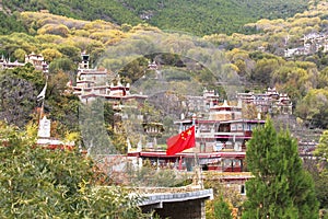 Danba Tibetan Villages in autumn, Sichuan