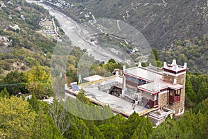 Danba Tibetan Villages in autumn, Sichuan