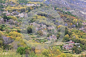 Danba Tibetan Villages in autumn, Sichuan