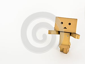 Danbo with outstretched arms
