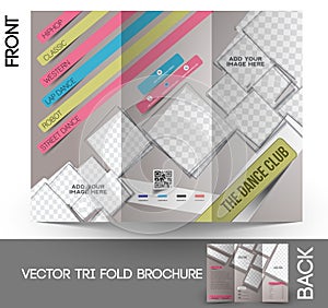 Dance Club Tri-Fold Brochure