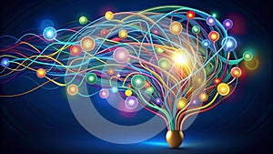 The Dance of Ideas: A Mind Map Choreographing the Flow of Creative Energy  AI generated