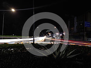 The Dance of Light Trails