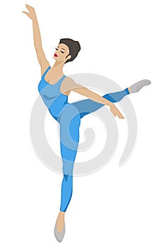 Bailar serie posición 1 (azul) 