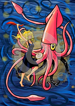 Dance with the squid