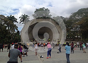 Dance Therapy outdoors in the park