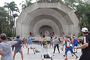 Dance Therapy outdoors in the park