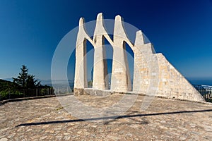 Dance of Zalongo monument, Greece