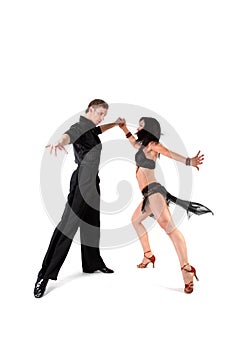 Dancer in action