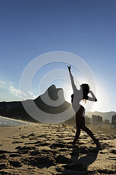 Dancer on the beach, Rio de Janeiro