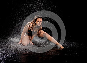 Dancer expression water