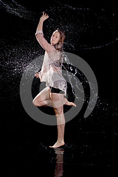 Dancer expression water