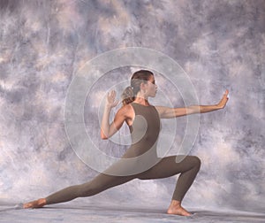 Dancer in lunge