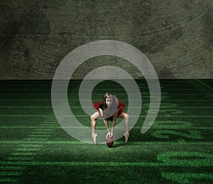 Dancer ready for super bowl