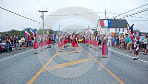 Dancers at an Acadien festival