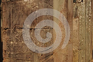 Dancing apsara devas