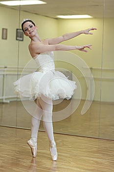 Dancing ballerina