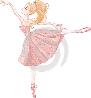 Dancing ballerina