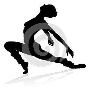 Dancing Ballet Dancer Silhouette