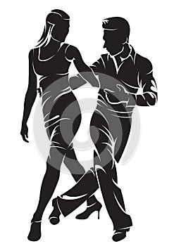 Dancing couple