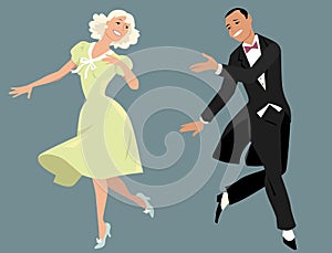 Dancing couple