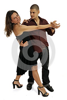 Dancing couple photo