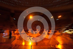 Dancing dervishes in Konya