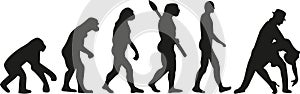 Dancing evolution couple tango