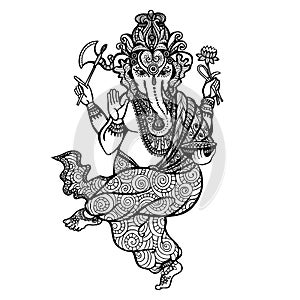 Dancing Ganesha Icon