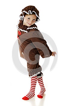 Dancing Gingerbread Girl