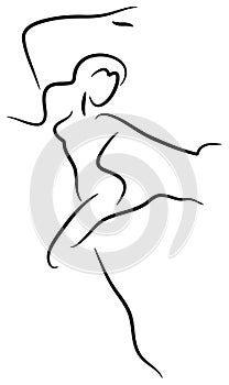 Dancing girl