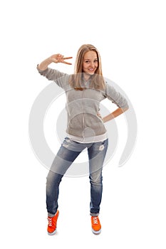 Dancing girl