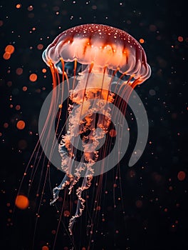 Dancing Lights: Ethereal Jellyfish Beauty