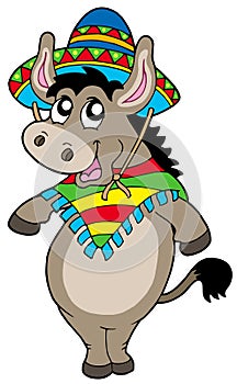 Dancing Mexican donkey