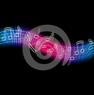 Dancing Music Notes