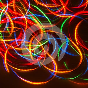 Dancing Neon Disco Lights