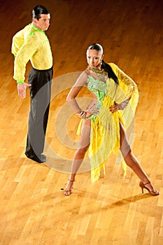 Dancing pasodoble