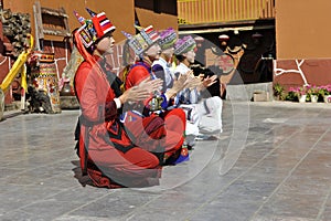 Dancing Performance of the Yi Minority, China