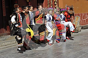 Dancing Performance of the Yi Minority, China