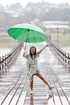 Dancing in the rain