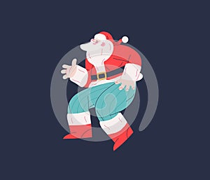 Dancing Santa - Christmas and New Year party