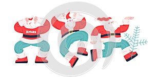 Dancing Santa - Christmas and New Year party