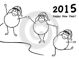 Dancing sheep, funny