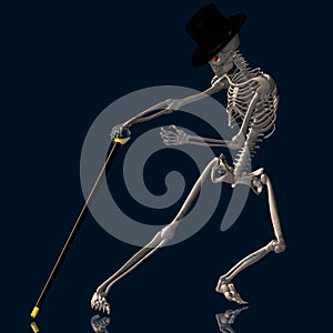 Dancing Skeleton #02