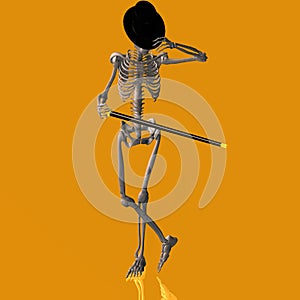 Dancing Skeleton #03