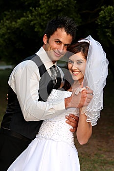 Dancing Wedding Couple