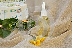 Dandelion hair oil
