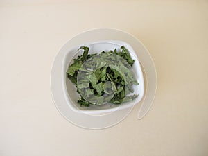 Dandelion herbs, dried leafes