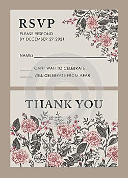 Dandelion isolated floral. Wedding invitation flowers. Vintage card. Drawing engraving frame. Wallpaper vector illustration